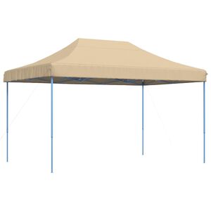 vidaXL Party Tent Beige, Blue