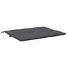 vidaXL Garden Bench Cushion Set of 2 Anthracite