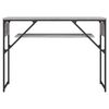 vidaXL Console Table Grey Sonoma Engineered wood, Metal