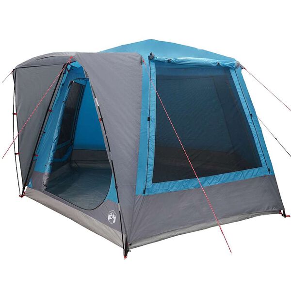 vidaXL Camping Tent Blue 420 x 420 x 227 cm Polyester