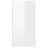 vidaXL Sideboard High gloss white Engineered wood Medium Sideboard