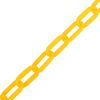 vidaXL Warning Chain Yellow 328.1 ' Ø0.24 " Plastic