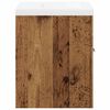 vidaXL 2 Piece Bathroom Furniture Set Old Wood Engineered Wood