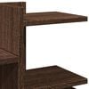 vidaXL Desk Organiser Brown Oak 19.3x7.9x20.7" Engineered wood