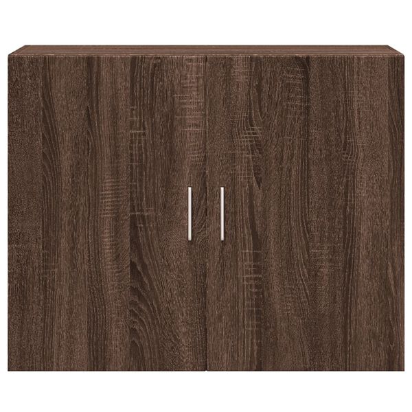 vidaXL Wall Cabinet Brown oak Engineered wood Medium Wall Cabinet