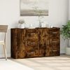 vidaXL Sideboard Smoked Oak Engineered Wood Medium Sideboard