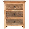 vidaXL Sideboard Natural wood tones Solid acacia wood, solid reclaimed wood