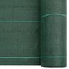 vidaXL Weed Membrane Green Polypropylene 6.6 x 328.1 ft Durable