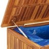 vidaXL Garden Storage Box Natural wood Solid Acacia wood