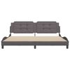 vidaXL Bed Frame Grey