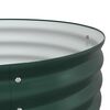 vidaXL Garden Raised Bed Green 126" x 31.5" x 31.9" Steel