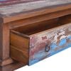 vidaXL Coffee Table Multicolor Reclaimed teak wood