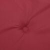 vidaXL Deck Chair Cushion Wine Red Oxford fabric (100% polyester)