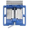 vidaXL Drill Press Vise Blue 4.76 " Cast Iron
