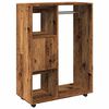 vidaXL Wardrobe Old wood Engineered wood Medium Wardrobe Rectangular
