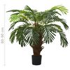 vidaXL Artificial Cycas Palm Green Plastic Medium Decorative Inlays
