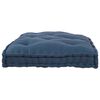vidaXL Sofa Cushion Indigo 47.24 x 31.50 x 4.72 in Fabric