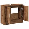 vidaXL Bathroom Cabinet with Storage Old Wood 24.80 x 11.42 x 21.65 in