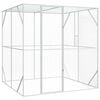 vidaXL Bird Cage Anthracite 209 x 202 x 214 cm Galvanized steel