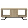 vidaXL Coffee Table Sonoma Oak Engineered wood, Metal Medium