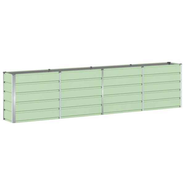 vidaXL Planter Green 160 x 40 x 75 cm Steel