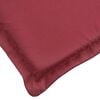 vidaXL Deck Chair Cushion Wine Red Oxford fabric (100% polyester)