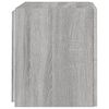 vidaXL TV Wall Cabinet Grey sonoma Engineered wood TV Wall Cabinet