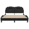 vidaXL Bed Frame Black