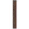 vidaXL Bookcase Brown Oak Engineered wood Tall Bookcase Rectangular