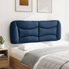 vidaXL Headboard Cushion Blue 55.1 in Fabric (100% polyester)