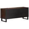 vidaXL TV Cabinet Brown Solid mango wood Medium TV Cabinet Rectangular