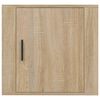 vidaXL Wall-mounted Bedside Cabinet Set of 2 Sonoma Oak Engineered wood