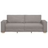 vidaXL Sofa Taupe 86.61 x 30.71 x 33.07 in Fabric