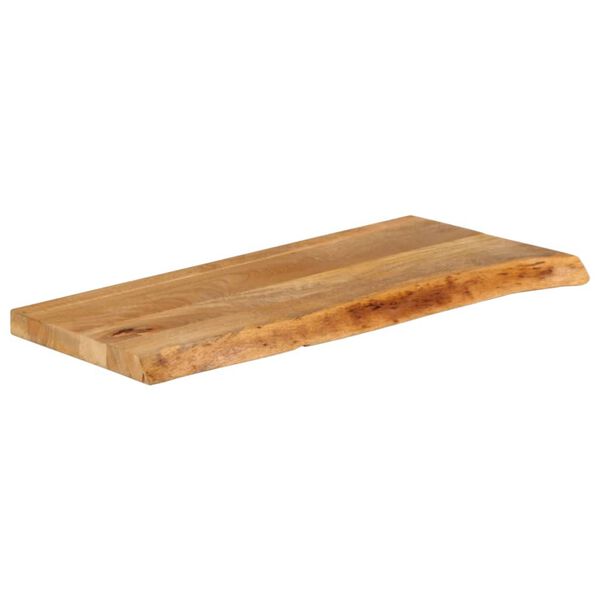 vidaXL Table Top Natural Mango Solid Mango Wood Medium Durable