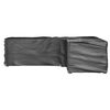 vidaXL Garden Furniture Cover Set of 2 Black Polyethylene