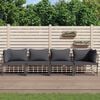 vidaXL Garden Lounge Set Dark Gray