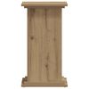 vidaXL Plant Stand Artisan Oak Engineered wood Large Decorative Inlays