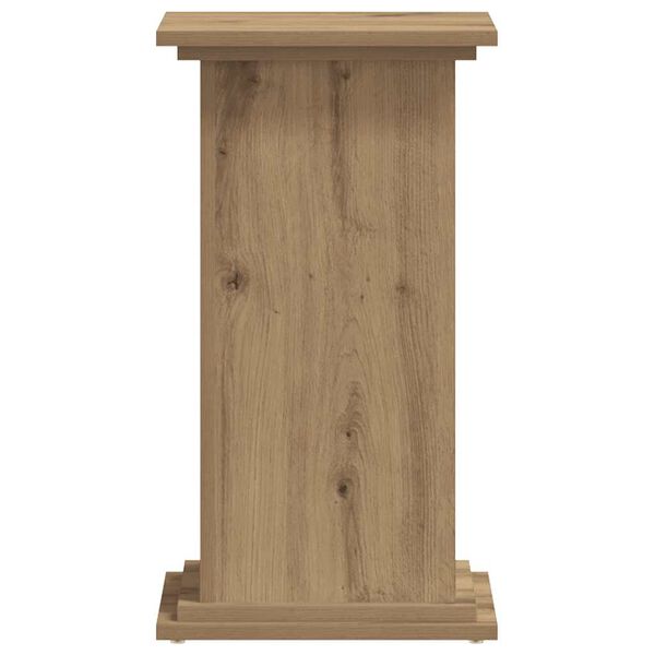 vidaXL Plant Stand Artisan Oak Engineered wood Large Decorative Inlays