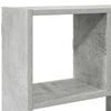 vidaXL Wall Cube Shelf Concrete gray Engineered wood Large