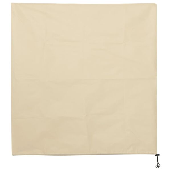 vidaXL Plant Fleece Cover Set of 8 Beige