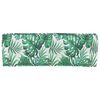 vidaXL Pallet Cushion Set Floral 2 pcs Leaf pattern 120 x 40 x 8 cm