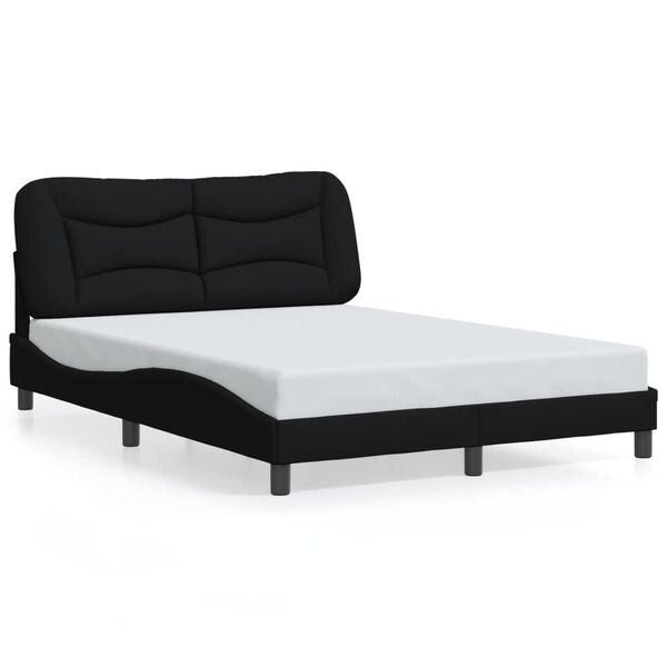 vidaXL Bed Frame Black