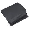 vidaXL Heater Cover Black 420D Oxford fabric with PU coating