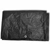 vidaXL Sunlounger Cover Black Polyethylene 85.8 in x 30.3 in x 21.7 in