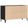 vidaXL Sideboard with Drawer Black 100 x 36 x 60 cm Engineered wood