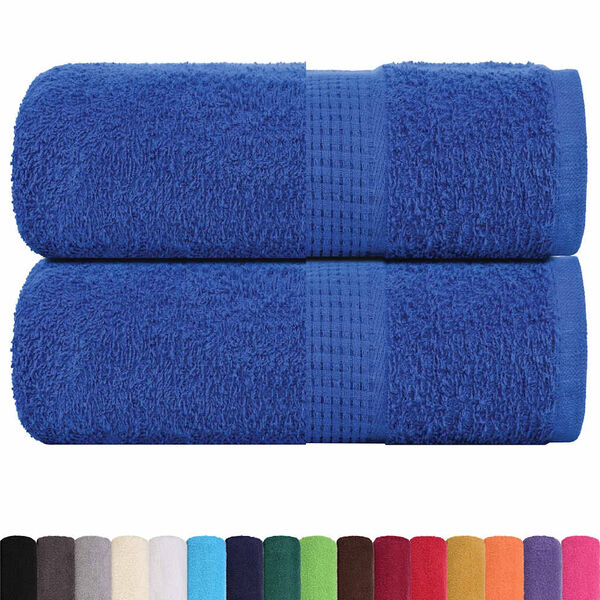 vidaXL Guest Towel Set of 2 100% Cotton 11.8 x 19.7 in Guest Towel