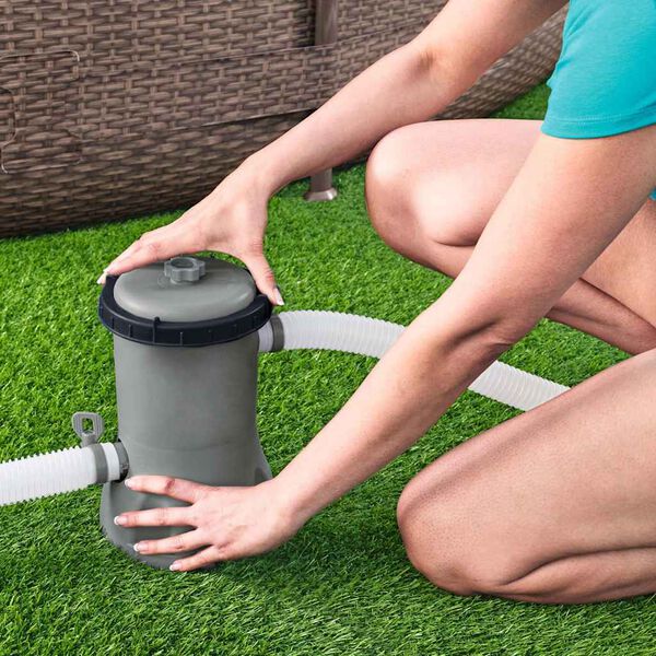 Bestway Swimming Pool Filter Grey Polypropylene Medium Durable