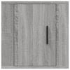 vidaXL Wall Mounted TV Cabinet Grey Sonoma Engineered wood Medium