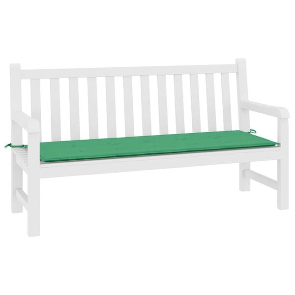 vidaXL Garden Bench Cushion Green Oxford fabric Large