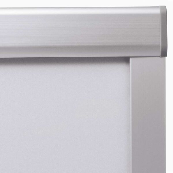 vidaXL Blackout Roller Blind White Polyester fabric with aluminum coating